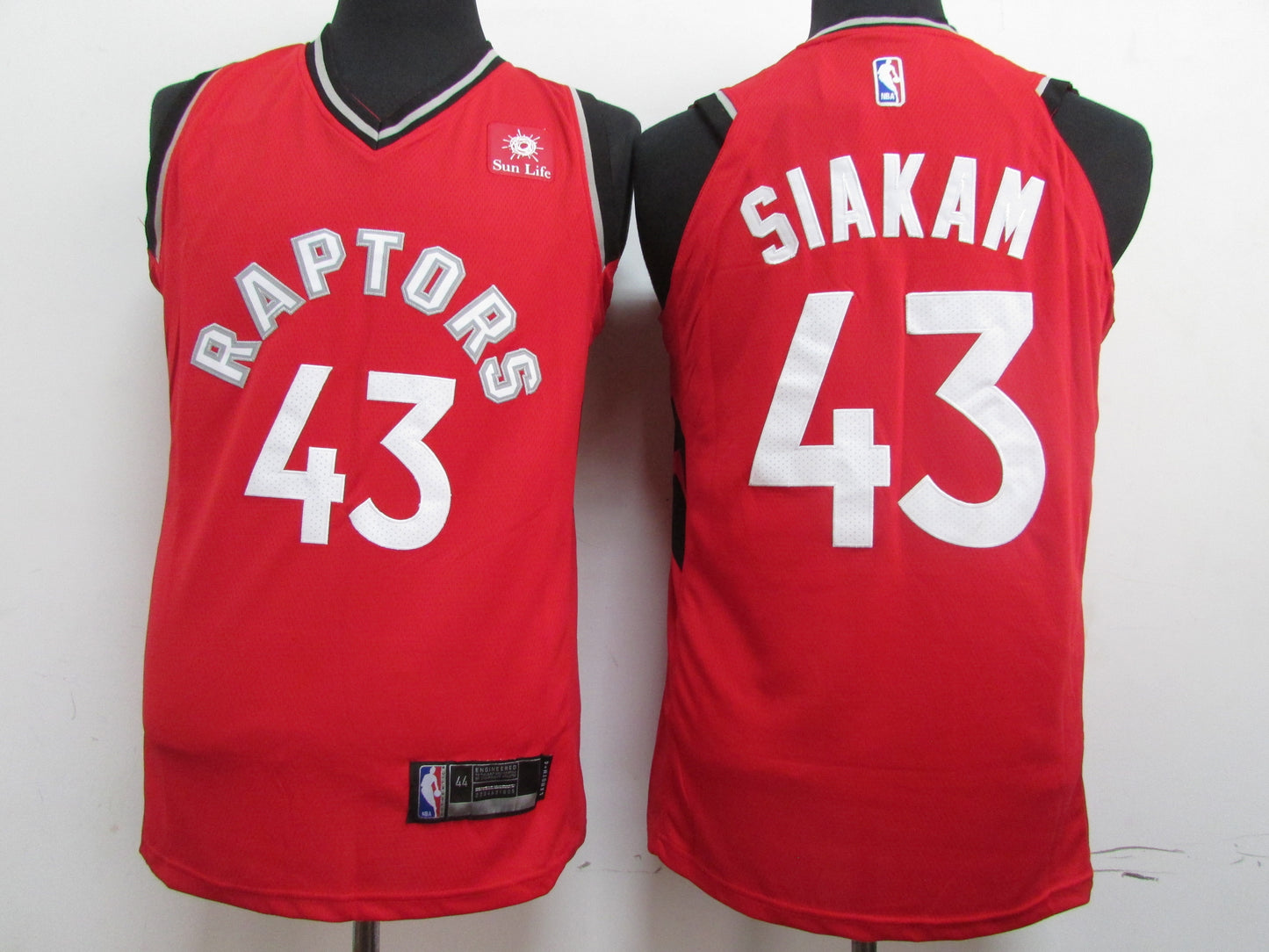 Men's Toronto Raptors Pascal Siakam #43 NBA Red Player Jersey