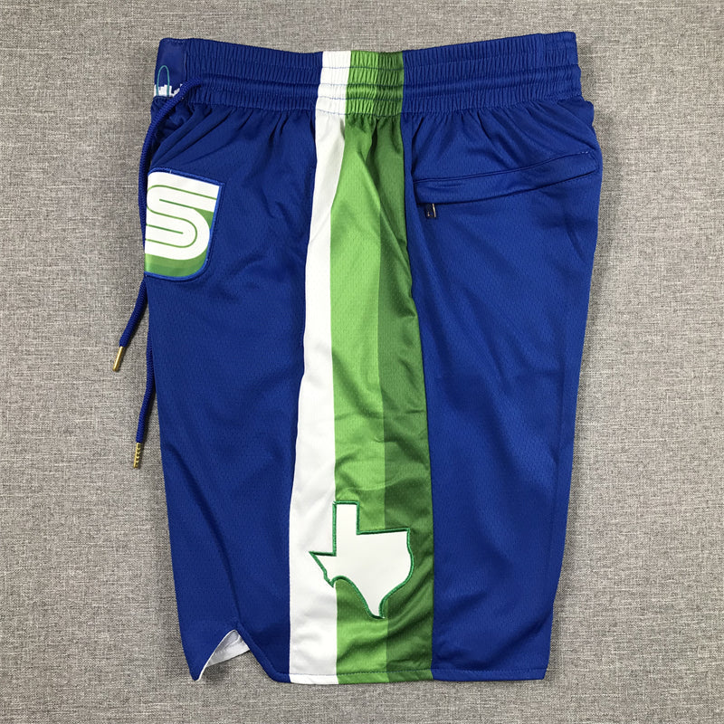 Men's Dallas Mavericks Blue 2022/23 City Edition Basketball Shorts