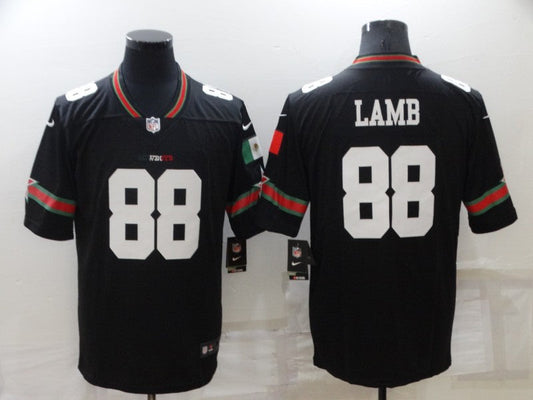 Men's Dallas Cowboys CeeDee Lamb #88 Black Game Player Jersey