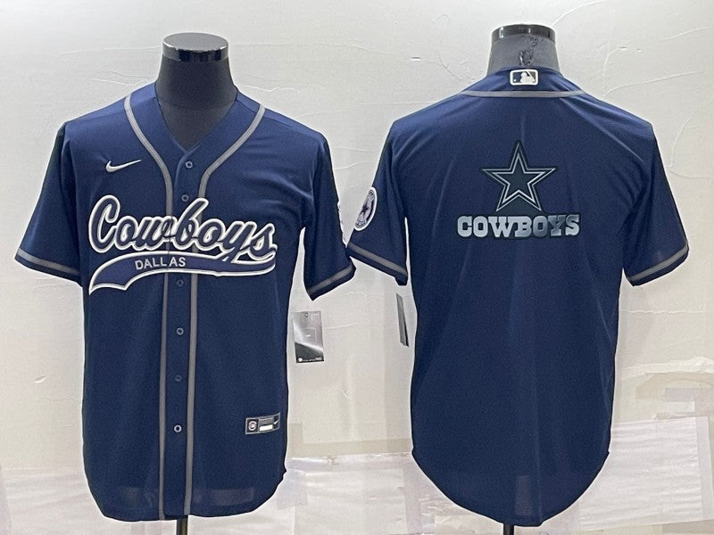 Men's Dallas Cowboys Navy Game Jersey