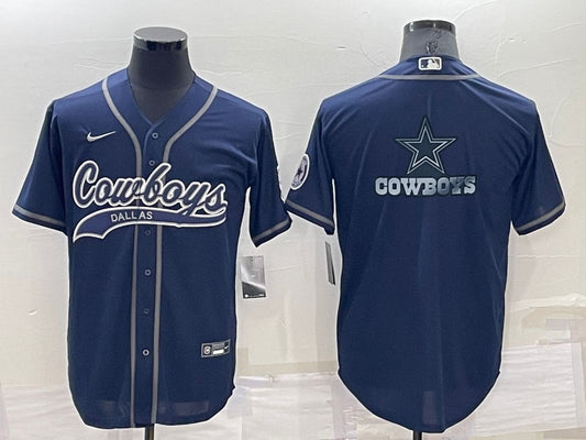 Men's Dallas Cowboys Navy Game Jersey