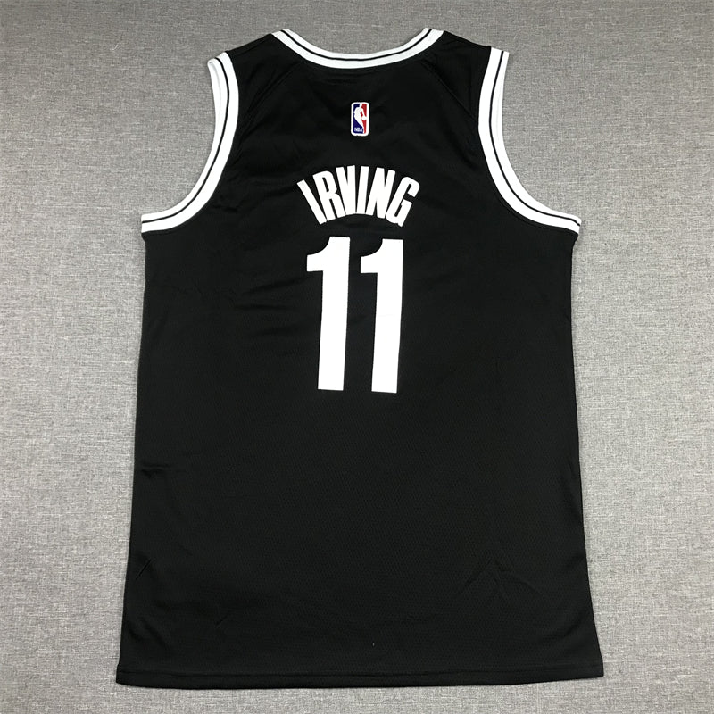 Men's Brooklyn Nets Kyrie Irving #11 Black 2022/23 Swingman Jersey - Icon Edition