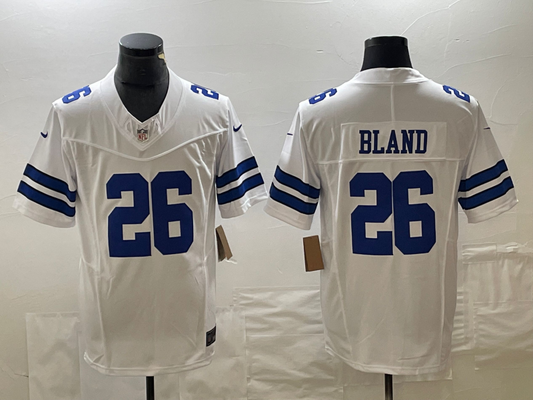 Men's Dallas Cowboys DaRon Bland #26 White Game Jersey