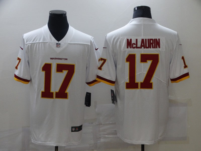 Men's Washington Commanders Terry Mclaurin #17 White Game Jersey