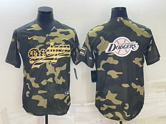 Men's Los Angeles Dodgers Camouflage Replica Player Jersey