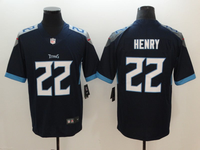 Men's Tennessee Titans #22 Derrick Henry Jersey Navy